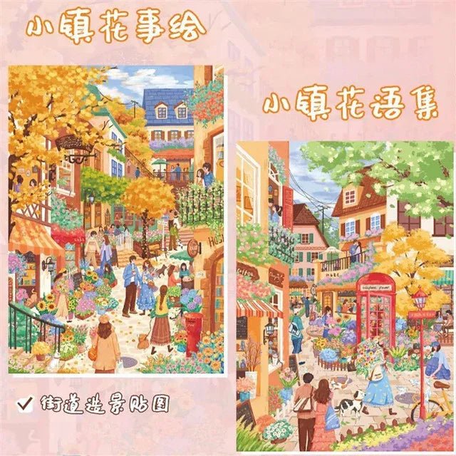 Vol. 1 Town Floral World Town Flower Language Collection Old Alley - L - JoyJollyCrafts