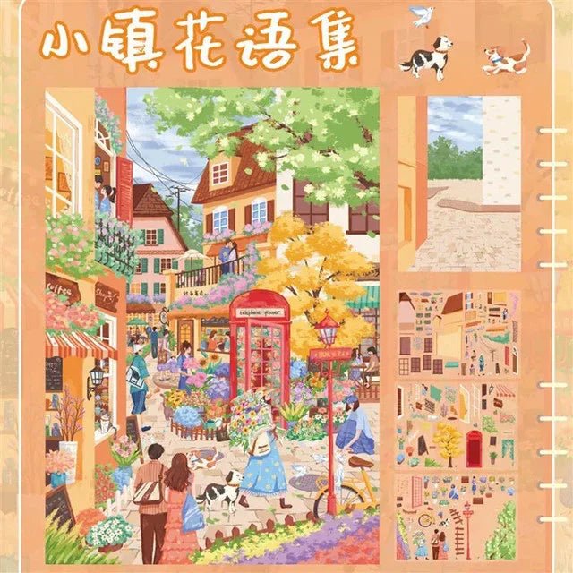 Vol. 1 Town Floral World Town Flower Language Collection Old Alley - L - JoyJollyCrafts