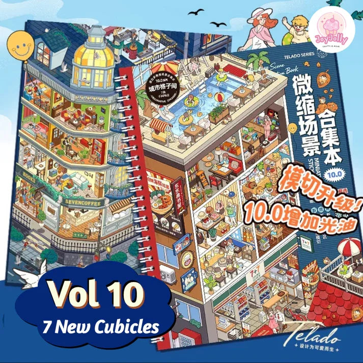 Vol. 10 Miniature Scene Collection Cubicle - L - JoyJollyCrafts