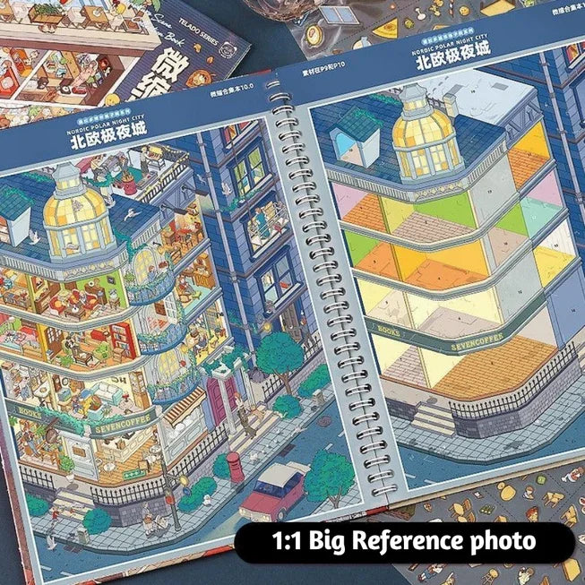 Vol. 10 Miniature Scene Collection Cubicle - L - JoyJollyCrafts