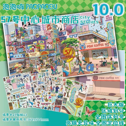 Vol. 10 No. 57 Central City Store No. 57 Central City Square - XL - JoyJollyCrafts