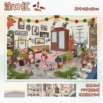 Vol. 101 Nostalgia Series Lipstick Time Corner Store - L - JoyJollyCrafts