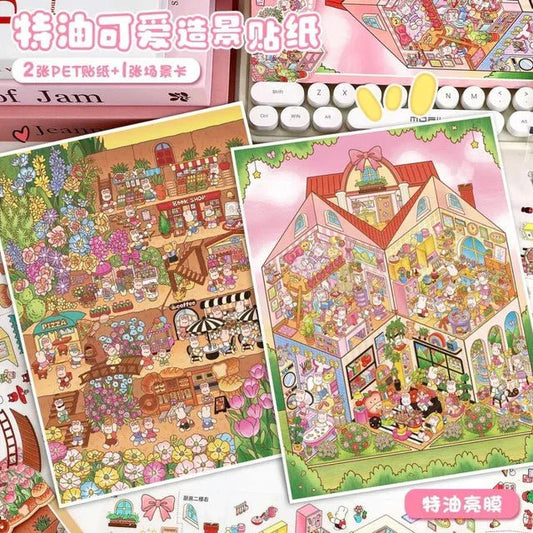 Vol. 108 Stair Town Girl’s Life Diary - L - JoyJollyCrafts