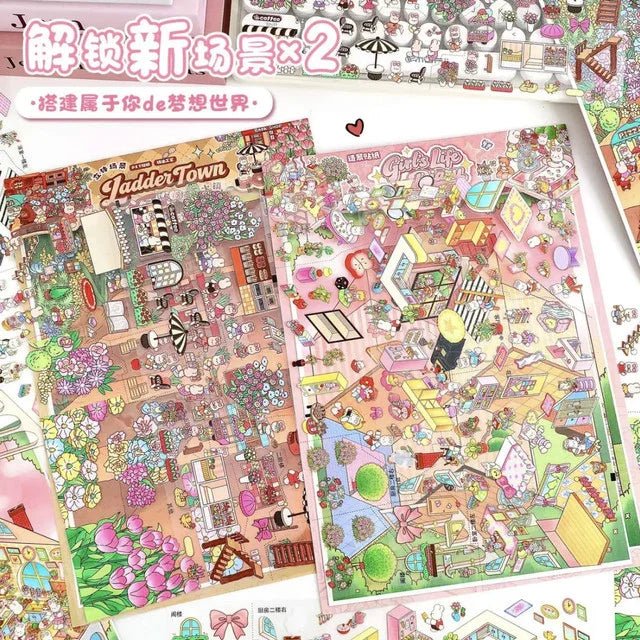 Vol. 108 Stair Town Girl’s Life Diary - L - JoyJollyCrafts