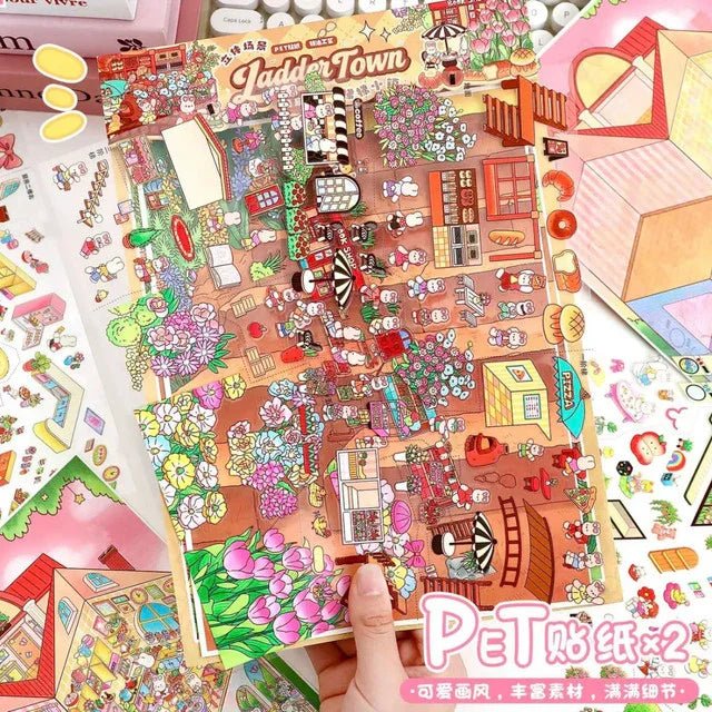 Vol. 108 Stair Town Girl’s Life Diary - L - JoyJollyCrafts
