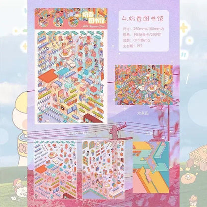 Vol. 11 Milky Town Series Milky Ranch Milky Farm The Great Gold Heist Milky Library - L - JoyJollyCrafts