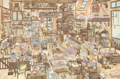Vol. 11 Unreliable Detective's Office Furry Friends' Joyful House Magic Town Now Open Music District - L - JoyJollyCrafts
