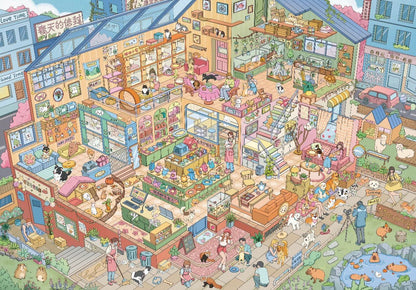 Vol. 11 Unreliable Detective's Office Furry Friends' Joyful House Magic Town Now Open Music District - L - JoyJollyCrafts