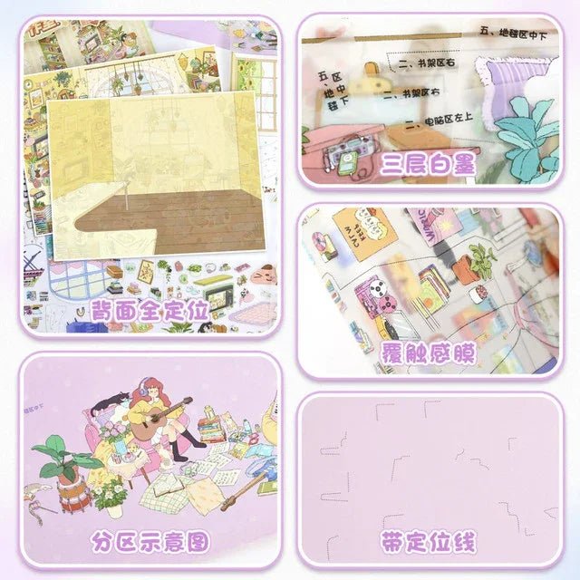 Vol. 115 Music Studio Illustration Studio - L - JoyJollyCrafts