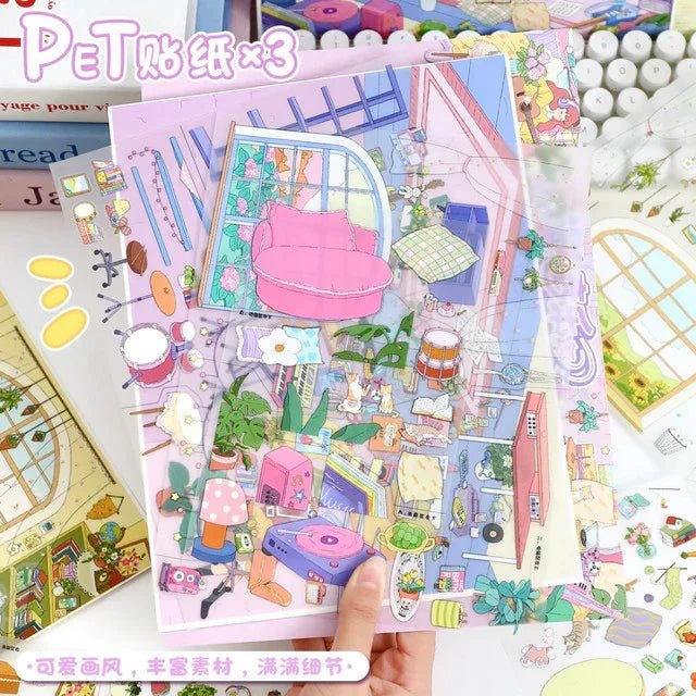 Vol. 115 Music Studio Illustration Studio - L - JoyJollyCrafts