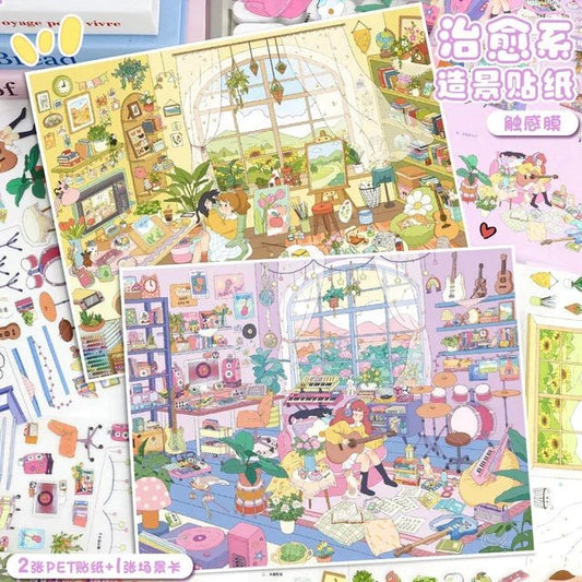 Vol. 115 Music Studio Illustration Studio - L - JoyJollyCrafts