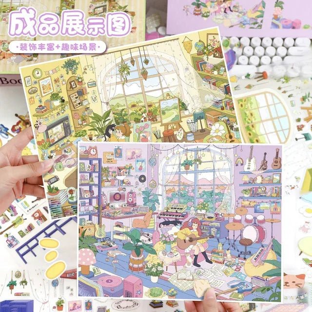 Vol. 115 Music Studio Illustration Studio - L - JoyJollyCrafts
