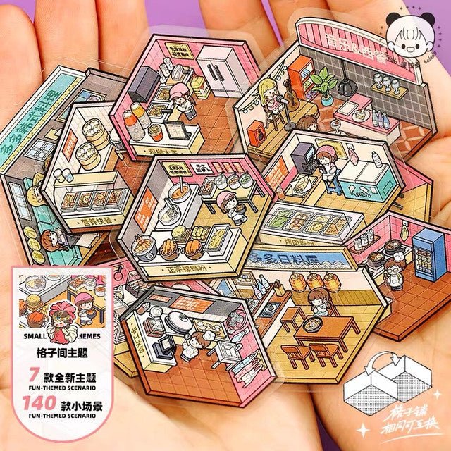 Vol. 12 Miniature Scene Collection Cubicle - L - JoyJollyCrafts