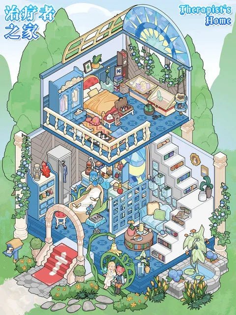 Vol. 121 Thief’s House Healer’s House Alchemist’s House Archer’s House - L - JoyJollyCrafts