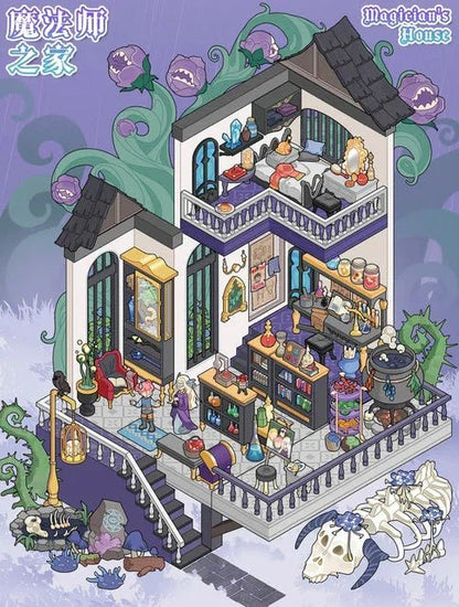 Vol. 121 Thief’s House Healer’s House Alchemist’s House Archer’s House - L - JoyJollyCrafts