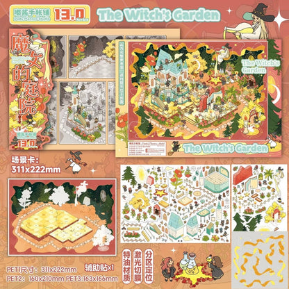 Vol. 13 Island Food Festival Pirate's Banquet Summer Colorful Island Witch's Courtyard - L - JoyJollyCrafts