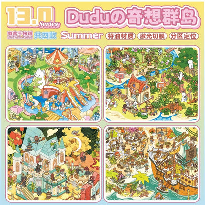 Vol. 13 Island Food Festival Pirate's Banquet Summer Colorful Island Witch's Courtyard - L - JoyJollyCrafts