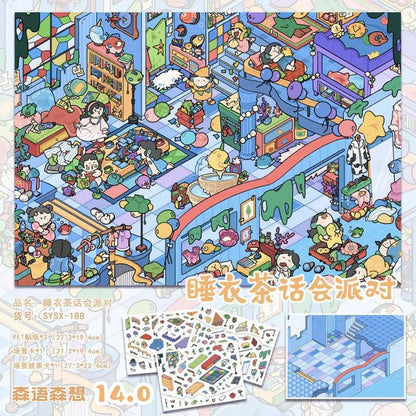 Vol. 14 Magic Bakery Toy House Breakfast Pajama Tea Party Afternoon Break Magical Girl Alchemy Daily Life - L - JoyJollyCrafts