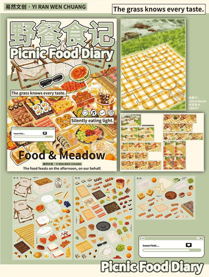 Vol. 14 Serendipity by the Lan Picnic Notes + Icy Sweet Diary - L - JoyJollyCrafts