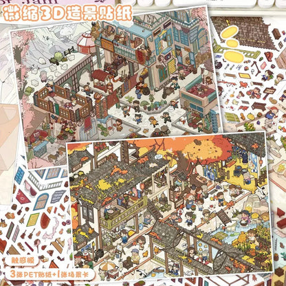 Vol. 142 Xinjiang Town Miao Ethnic Village - L - JoyJollyCrafts