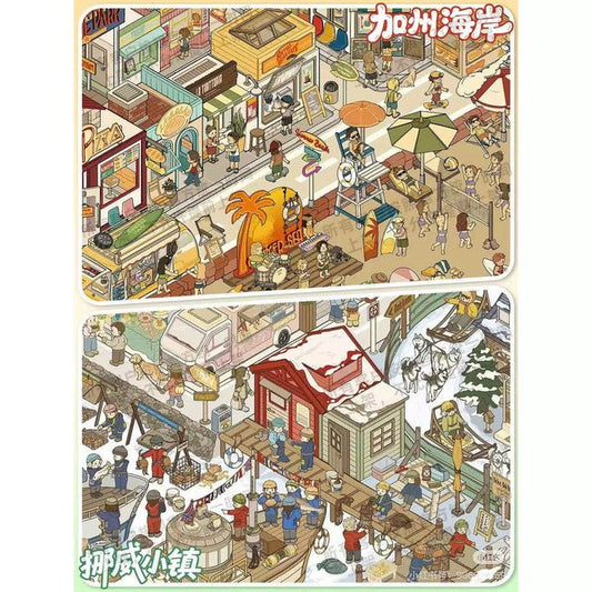 Vol. 147 California Coast Norwegian Town - L - JoyJollyCrafts