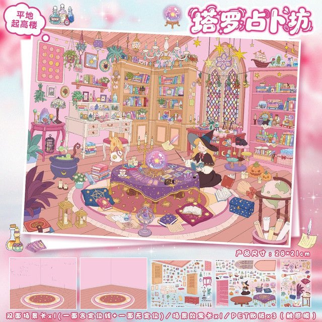 Vol. 148 Specimen Workshop Tarot Divination Studio - L - JoyJollyCrafts