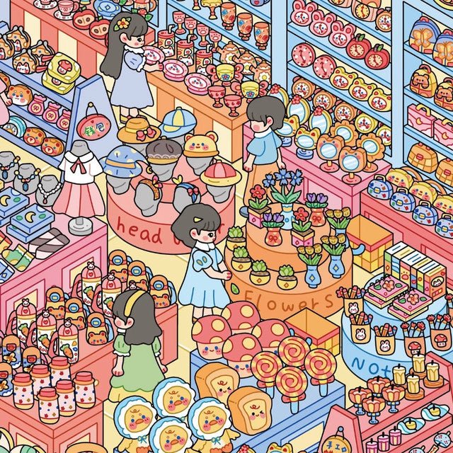 Vol. 149 Lifestyle General Store Happy Supermarket House - L - JoyJollyCrafts