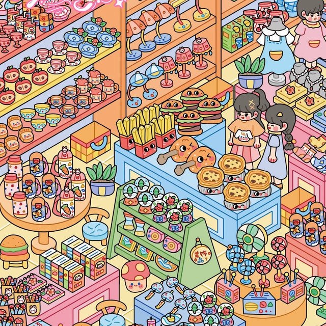 Vol. 149 Lifestyle General Store Happy Supermarket House - L - JoyJollyCrafts