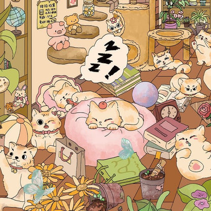 Vol. 150 Yuyu Beach Resort Cat Room Stories - L - JoyJollyCrafts