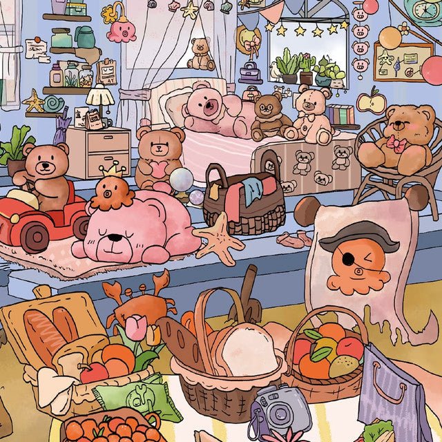 Vol. 150 Yuyu Beach Resort Cat Room Stories - L - JoyJollyCrafts