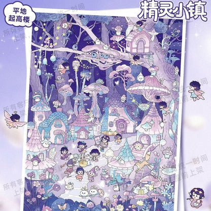 Vol. 152 Elf Town Sleepy Warm Winter Sakura Post Office Journey to the West - M - JoyJollyCrafts