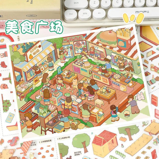 Vol. 153 Happy Farm Food Plaza - L - JoyJollyCrafts