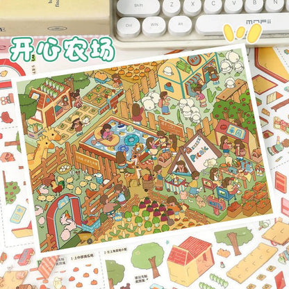 Vol. 153 Happy Farm Food Plaza - L - JoyJollyCrafts