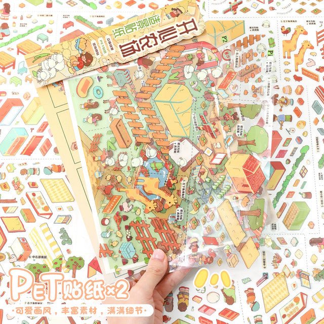Vol. 153 Happy Farm Food Plaza - L - JoyJollyCrafts