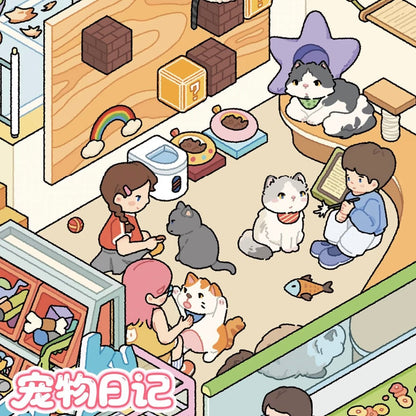 Vol. 159 Pet Diary Self-Service Hot Pot Restaurant - L - JoyJollyCrafts