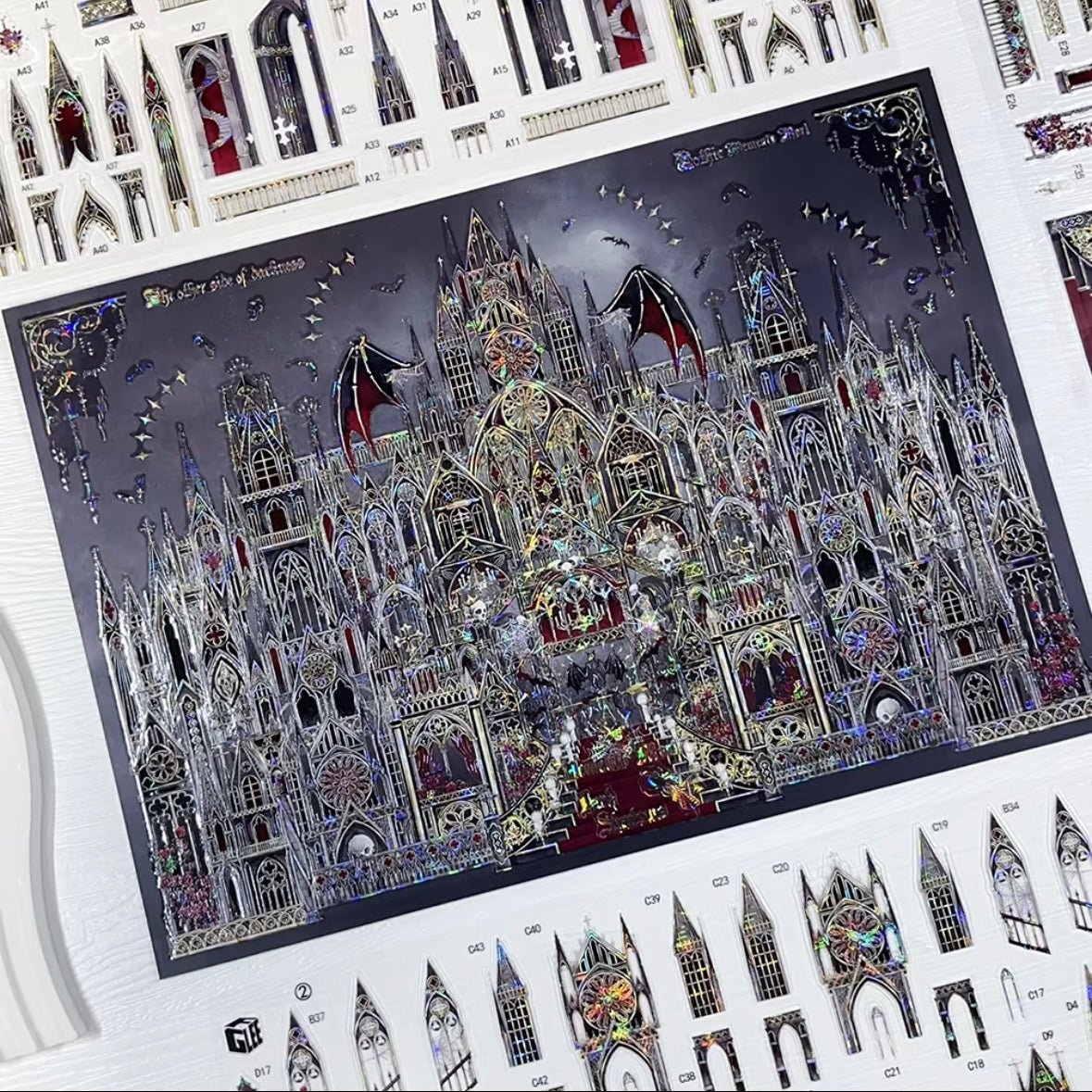 Vol. 16 Spring Temple Dark City - L - JoyJollyCrafts