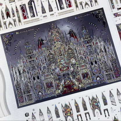 Vol. 16 Spring Temple Dark City - L - JoyJollyCrafts