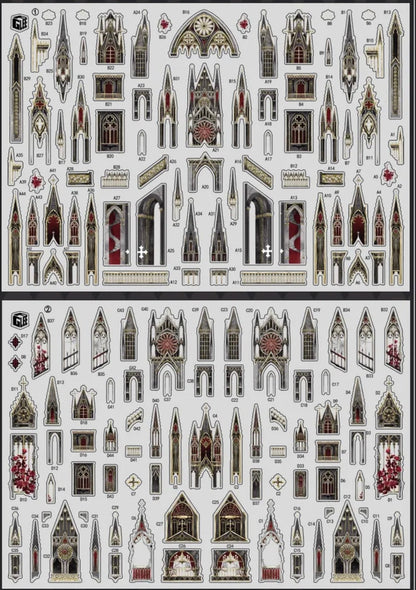 Vol. 16 Spring Temple Dark City - L - JoyJollyCrafts