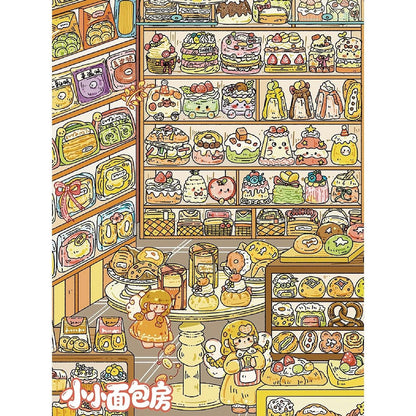 Vol. 174 Little Bakery Time Beyond the Witch's Words - XL - JoyJollyCrafts