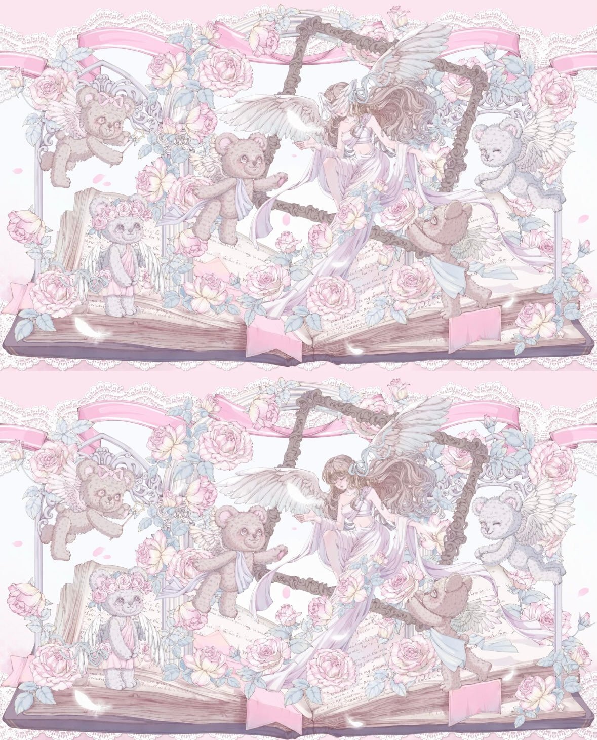 Vol. 18 Sleepless Flower Realm Rose Eden Cherry Blossom Waltz Lily Midsummer Night - L - JoyJollyCrafts