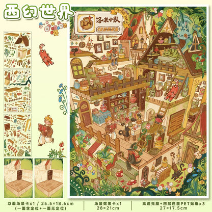 Vol. 185 Autumn Letter Western Fantasy World - L - JoyJollyCrafts
