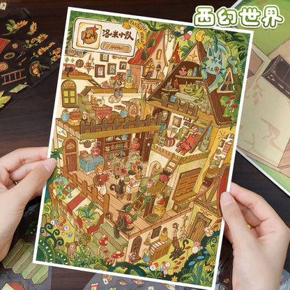 Vol. 185 Autumn Letter Western Fantasy World - L - JoyJollyCrafts