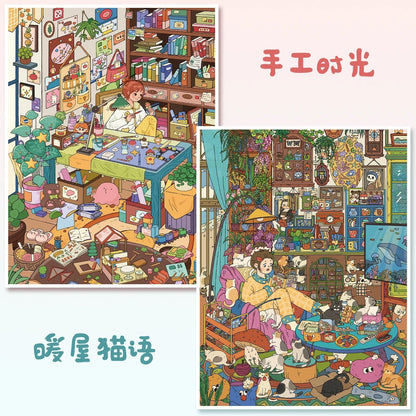 Vol. 187 Warm House Cat Language Handmade Moments - L - JoyJollyCrafts