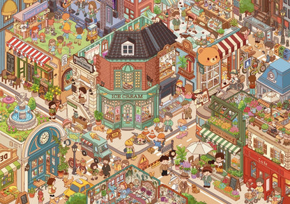 Vol. 19 Treasure Hunting Kindergarten Renovation in Progress Sawasdee City Roaming Bustling Market The Winter at the End of the Century The Old Times We Can't Return To - L - JoyJollyCrafts