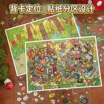 Vol. 2 A Lifetime Within Consciousness Forest Diary Seaside Shop Pumpkin Cottage - L - JoyJollyCrafts