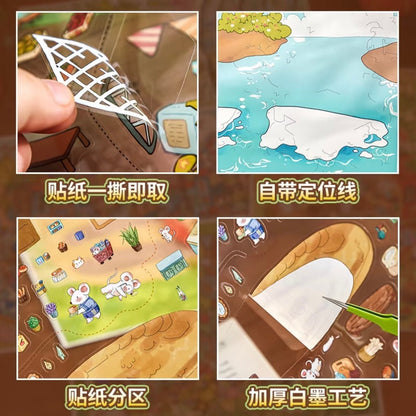 Vol. 2 A Lifetime Within Consciousness Forest Diary Seaside Shop Pumpkin Cottage - L - JoyJollyCrafts