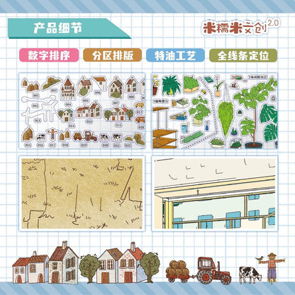 Vol. 2 Autumn Illustration Guide Balcony Full of Greenery - L - JoyJollyCrafts