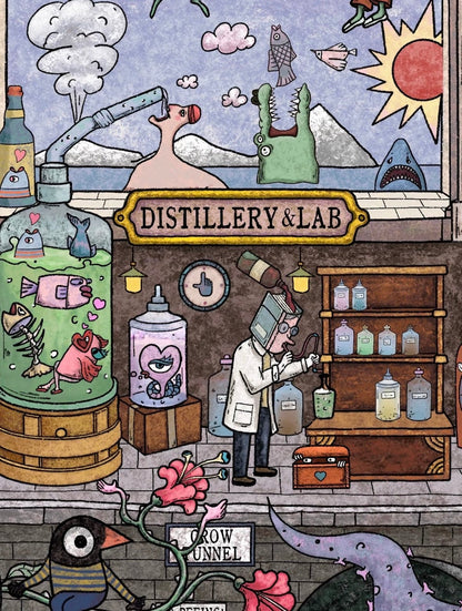 Vol. 2 Detective Agency Black Crow Tavern - L - JoyJollyCrafts