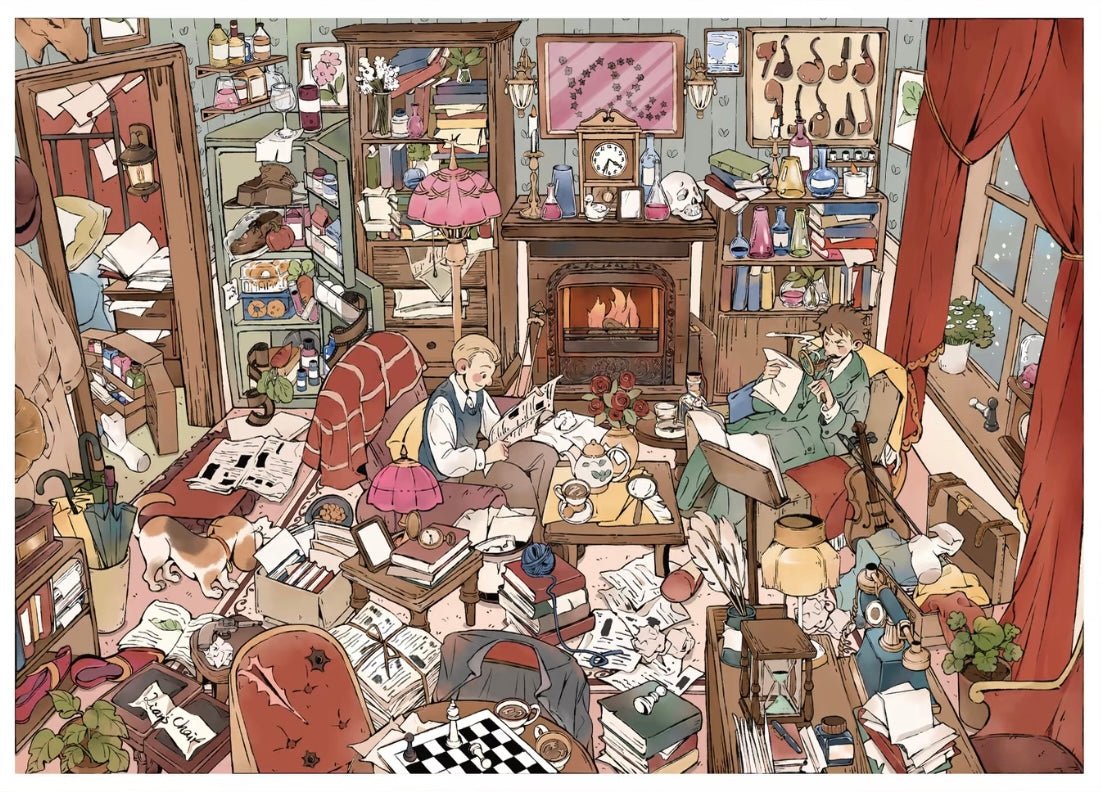 Vol. 2 Detective Agency Black Crow Tavern - L - JoyJollyCrafts