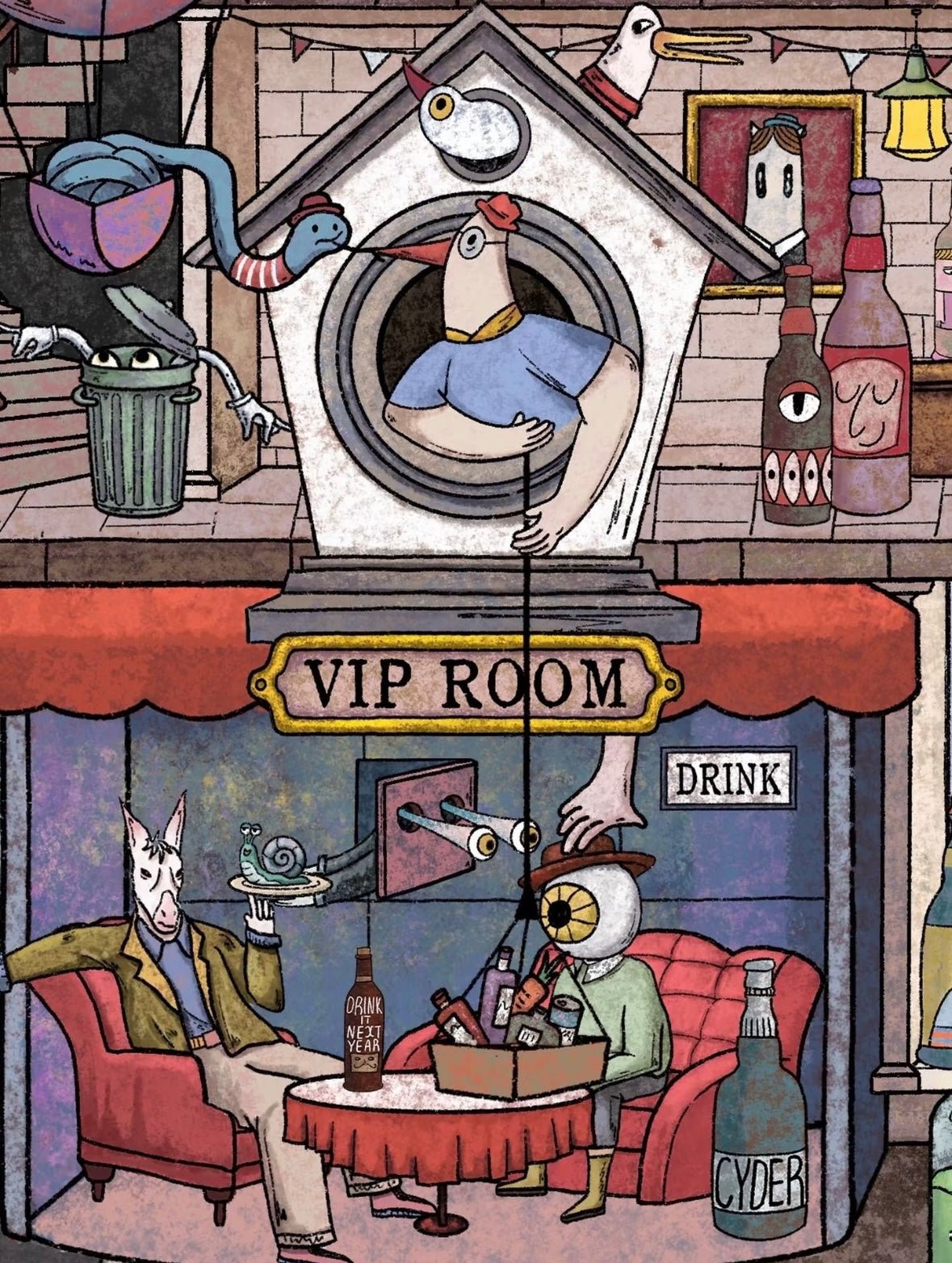 Vol. 2 Detective Agency Black Crow Tavern - L - JoyJollyCrafts